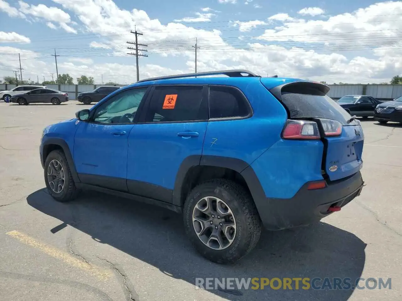 2 Photograph of a damaged car 1C4PJMBXXMD110436 JEEP CHEROKEE 2021