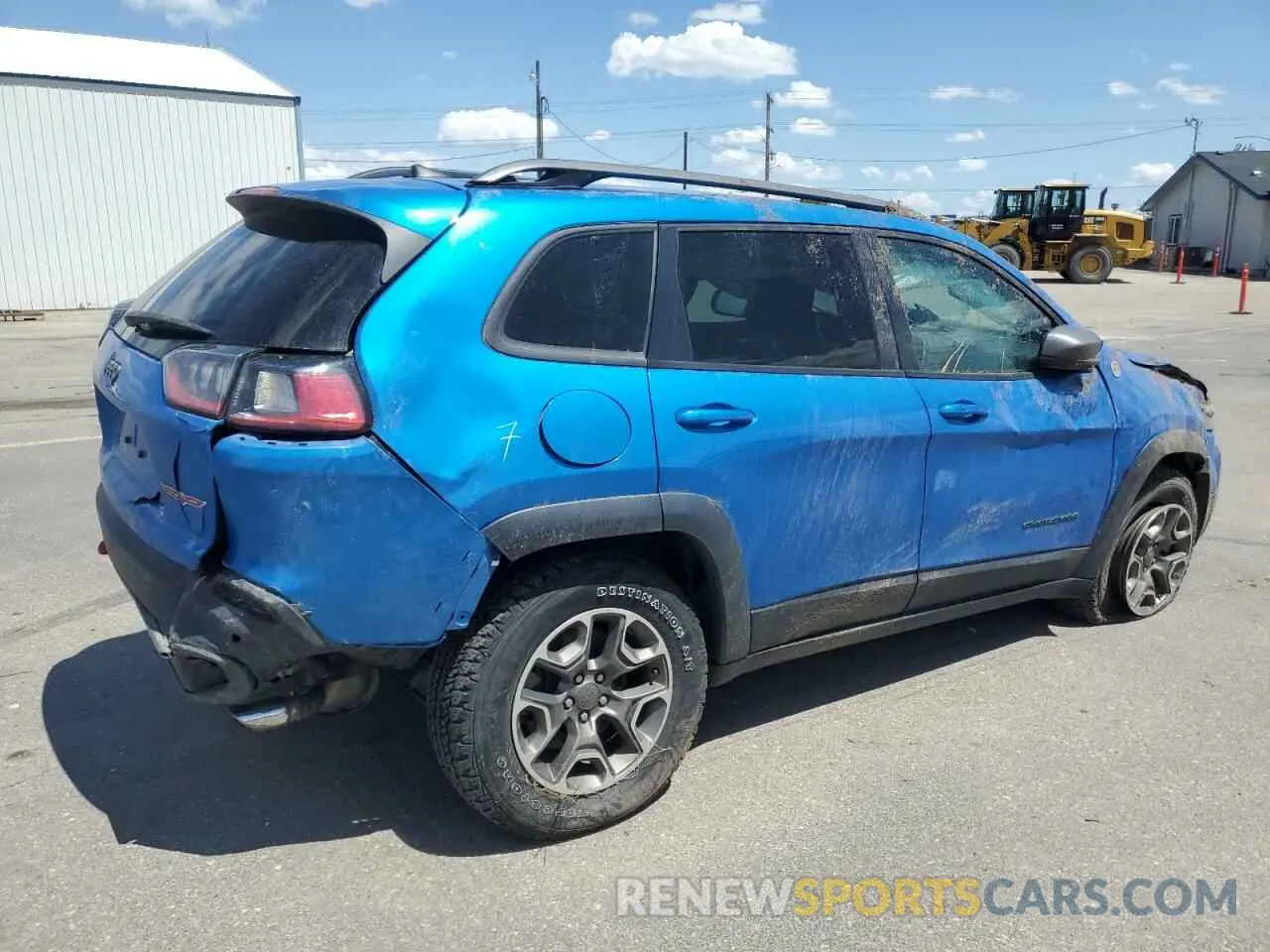 3 Photograph of a damaged car 1C4PJMBXXMD110436 JEEP CHEROKEE 2021