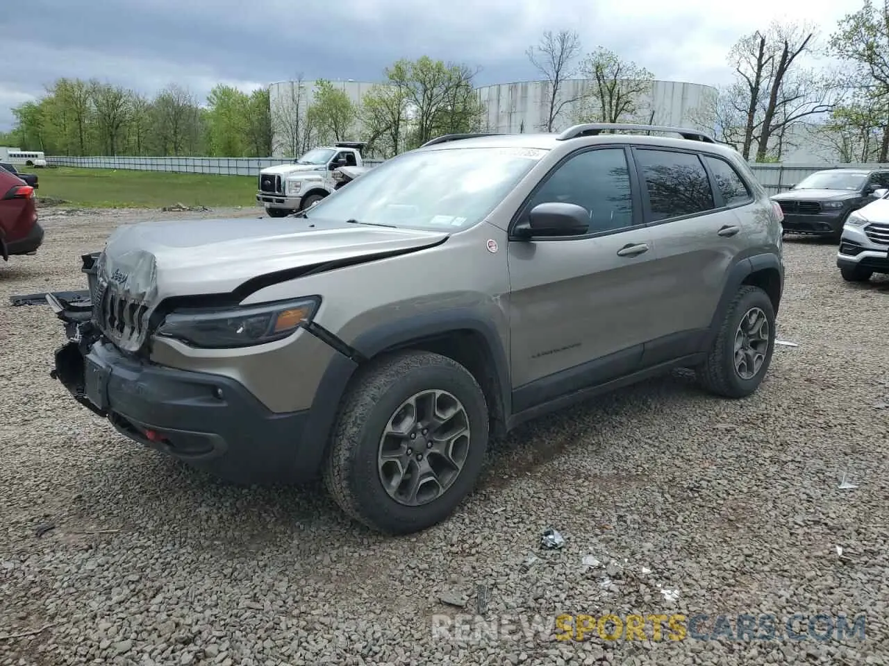 1 Photograph of a damaged car 1C4PJMBXXMD110534 JEEP CHEROKEE 2021