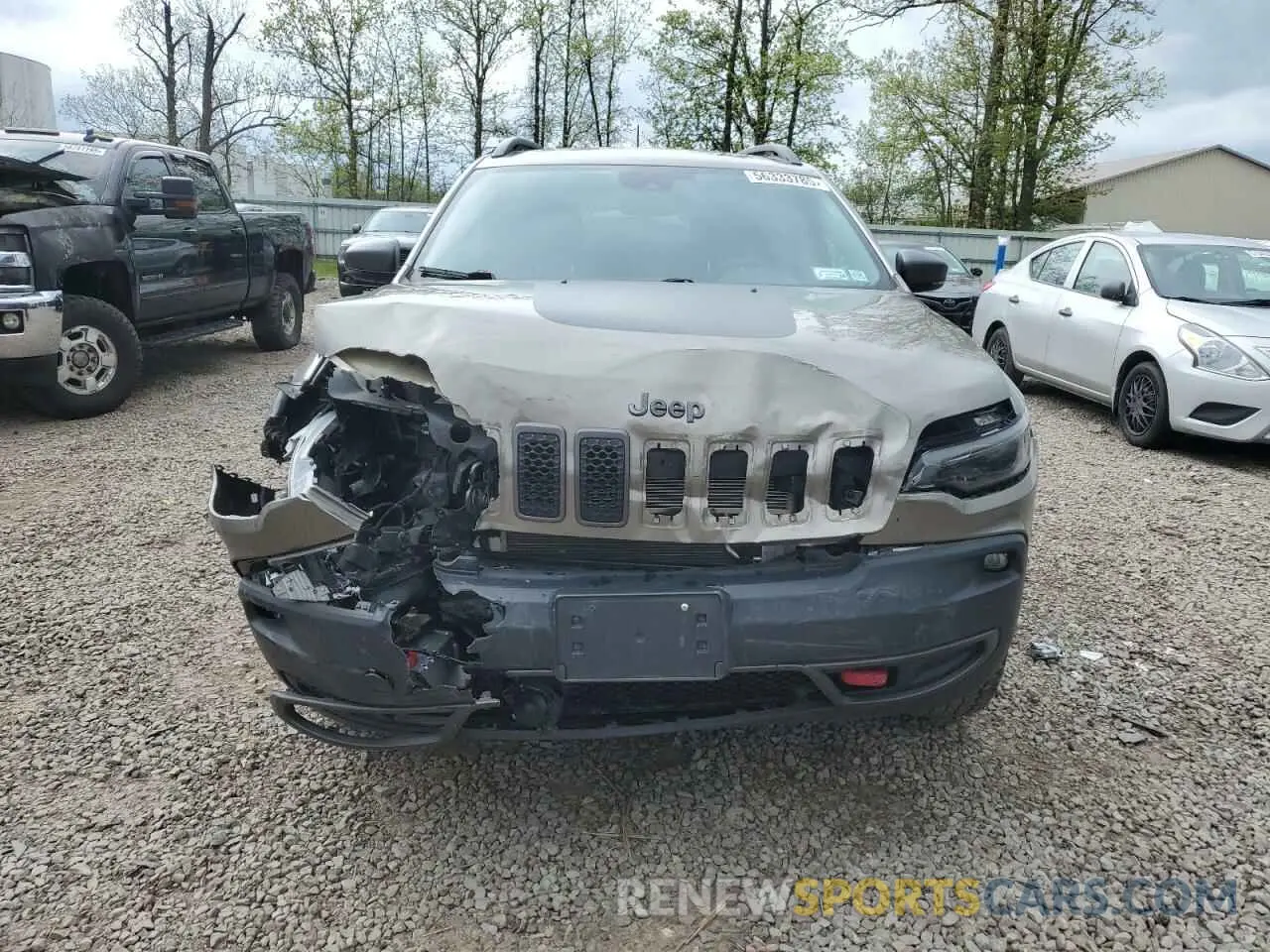 5 Photograph of a damaged car 1C4PJMBXXMD110534 JEEP CHEROKEE 2021