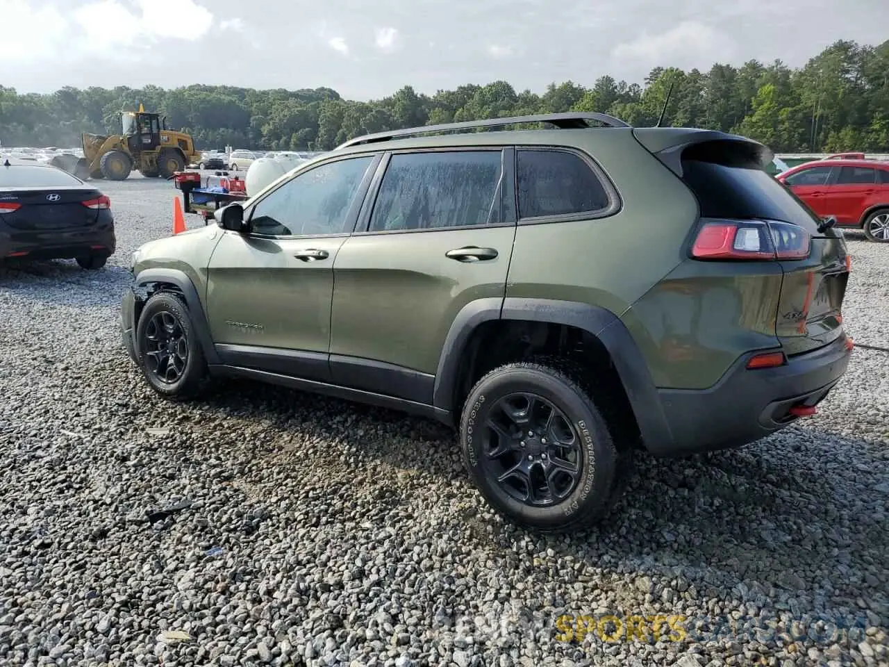 2 Photograph of a damaged car 1C4PJMBXXMD116804 JEEP CHEROKEE 2021