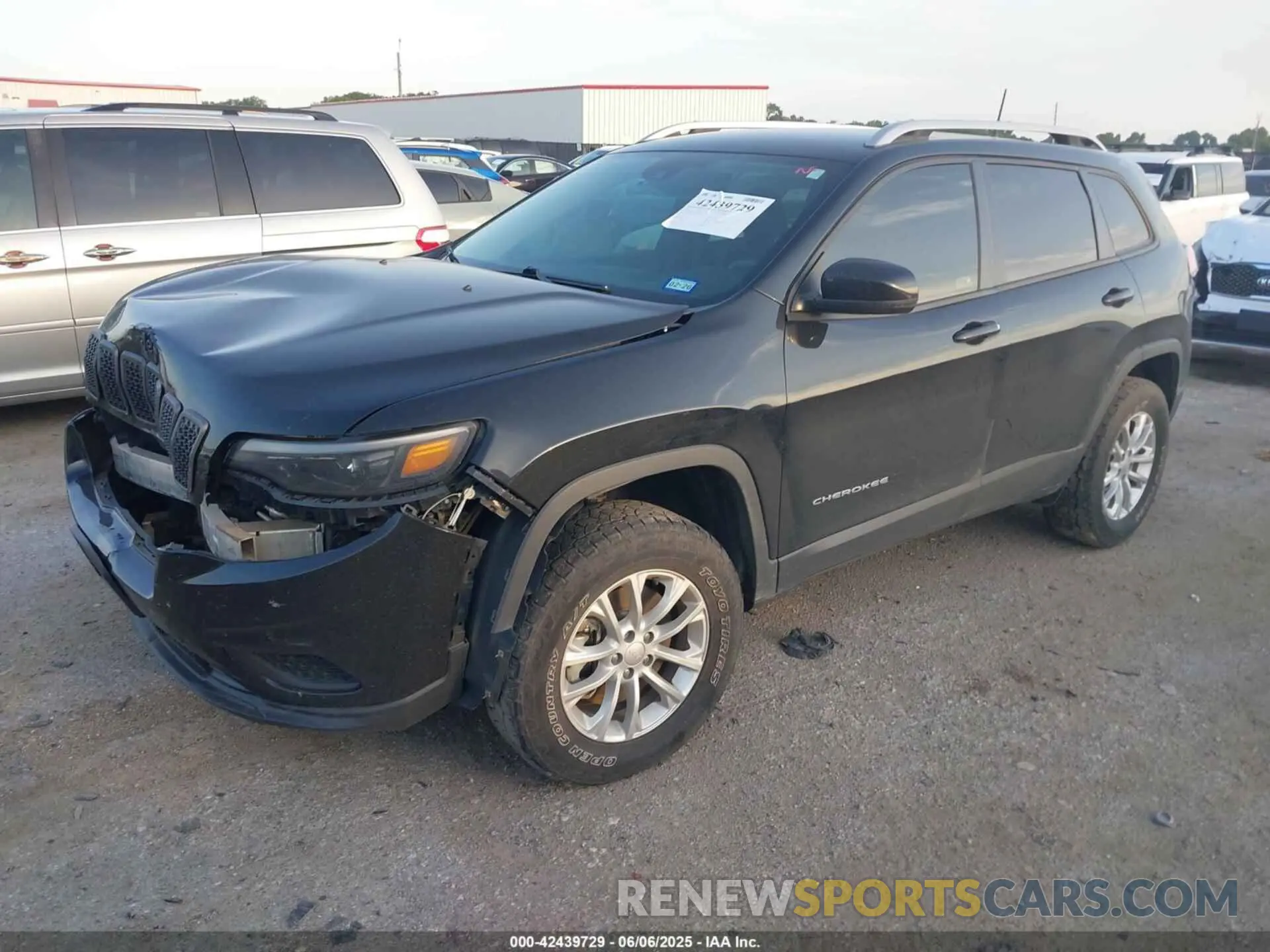 2 Photograph of a damaged car 1C4PJMCB7MD154249 JEEP CHEROKEE 2021