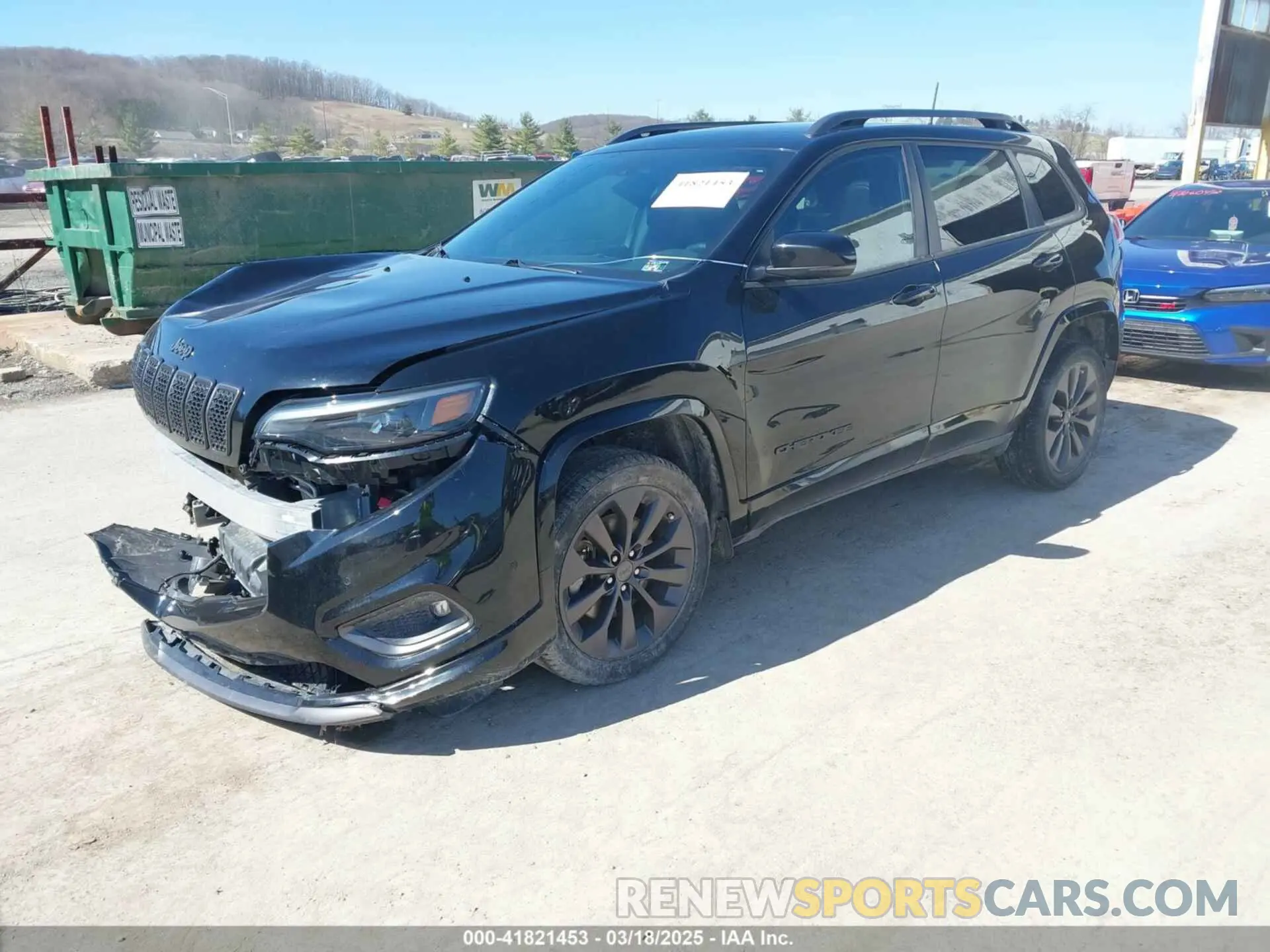 2 Photograph of a damaged car 1C4PJMDN5MD156607 JEEP CHEROKEE 2021