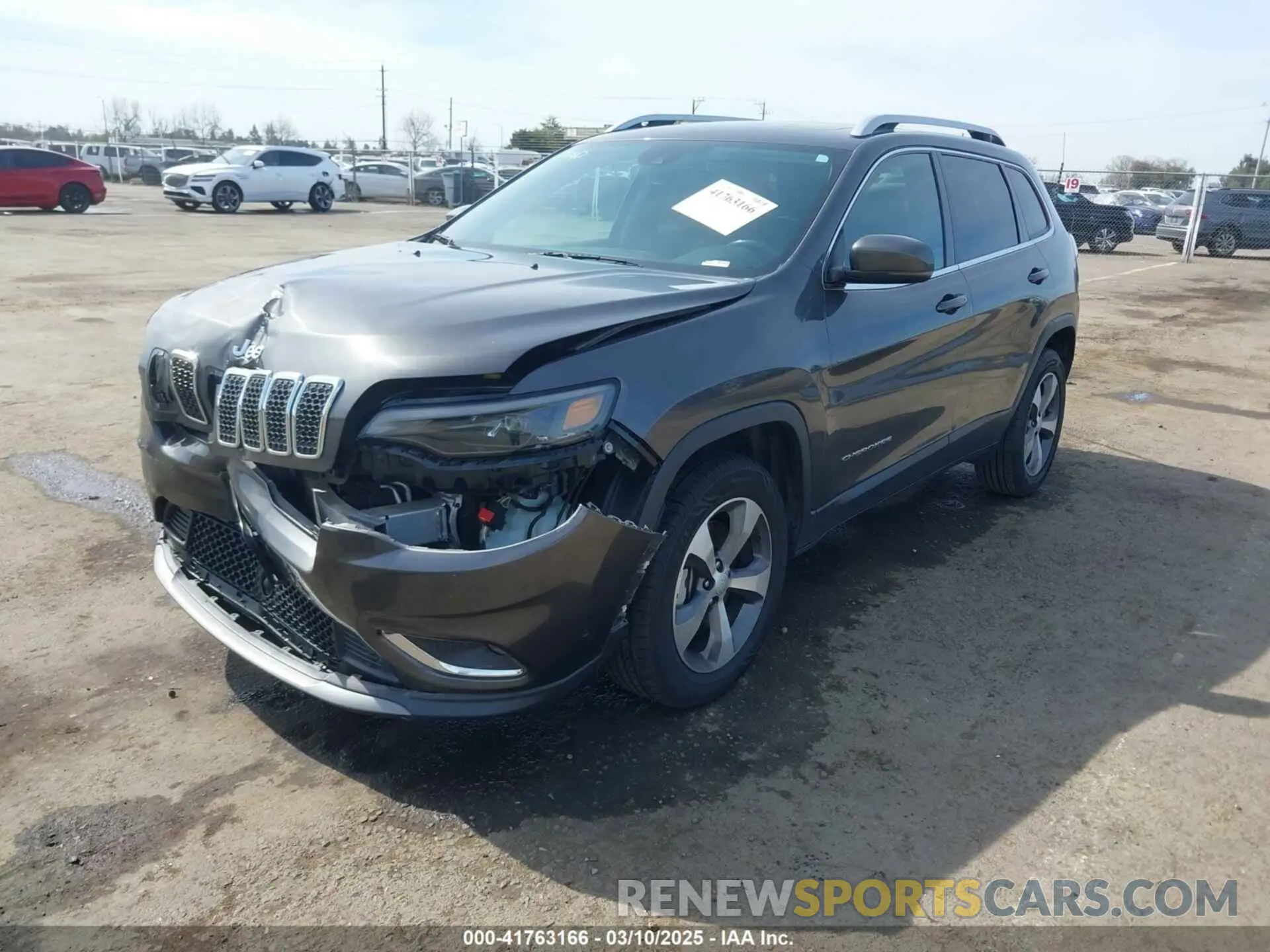 2 Photograph of a damaged car 1C4PJMDX0MD181058 JEEP CHEROKEE 2021