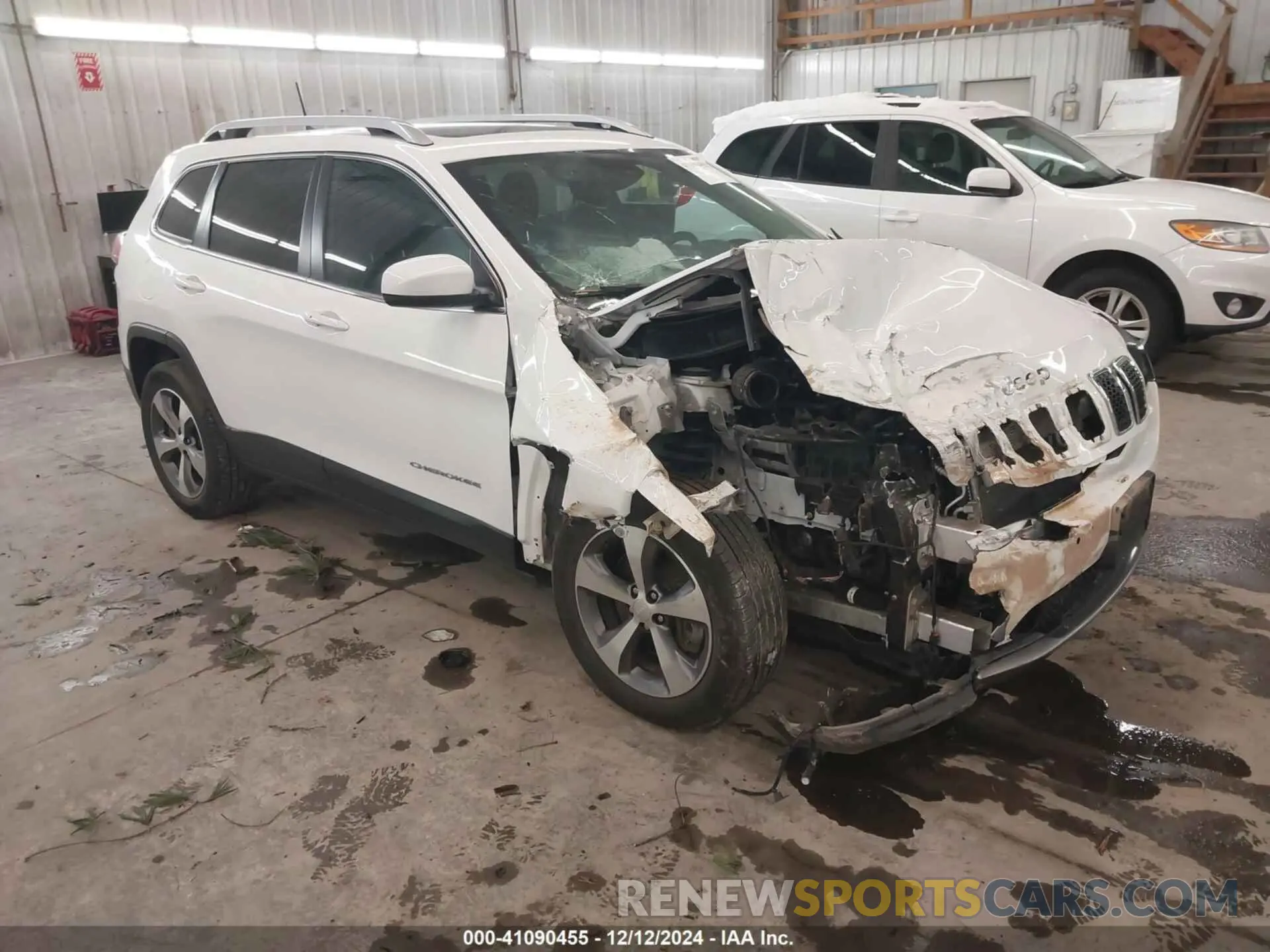 1 Photograph of a damaged car 1C4PJMDX0MD194876 JEEP CHEROKEE 2021