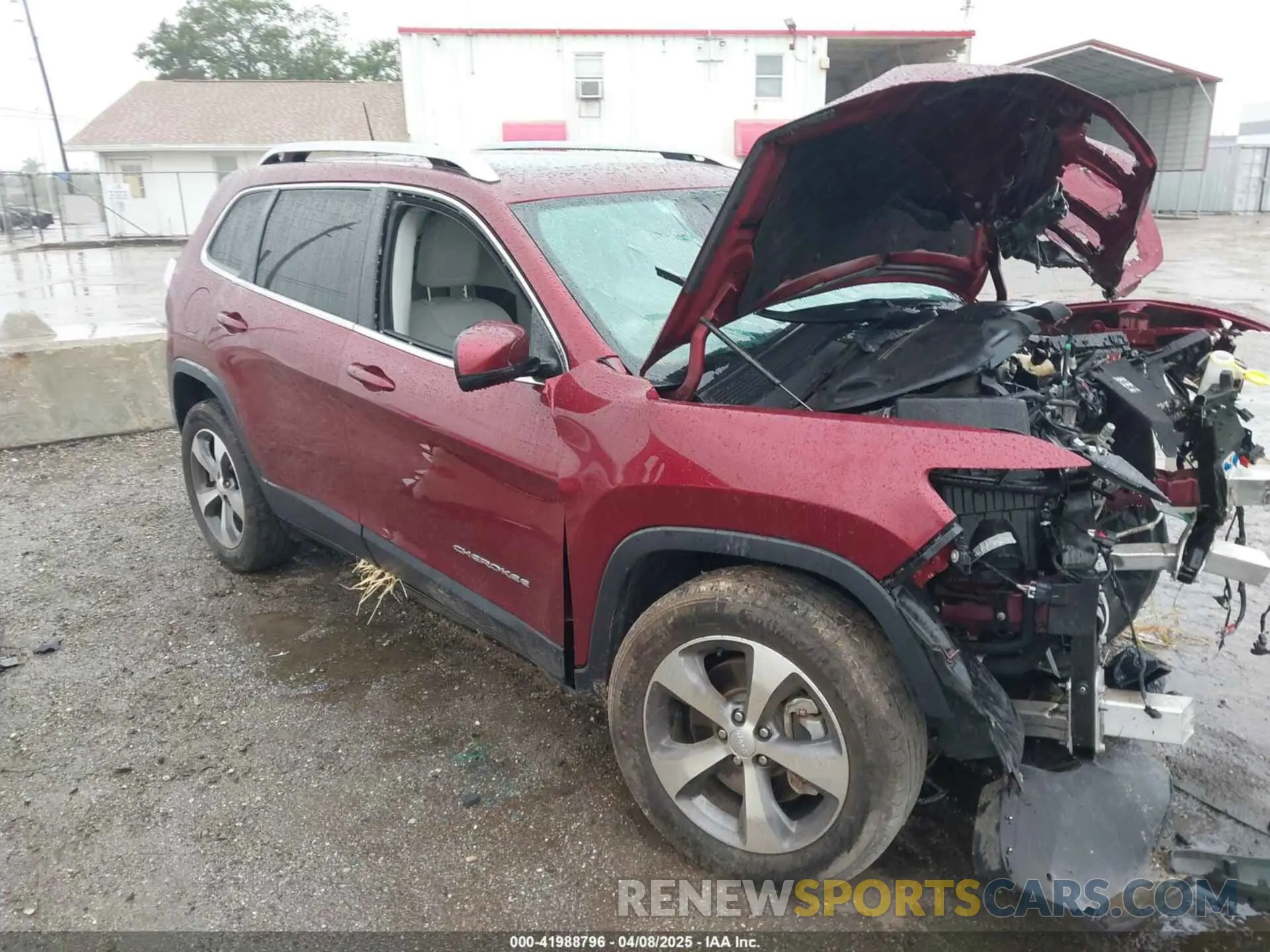 1 Photograph of a damaged car 1C4PJMDX0MD206525 JEEP CHEROKEE 2021