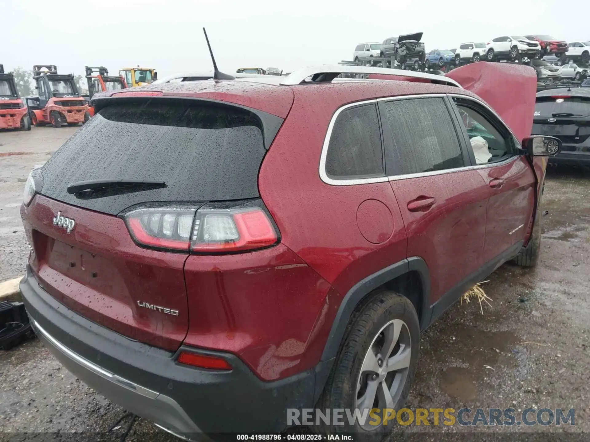 4 Photograph of a damaged car 1C4PJMDX0MD206525 JEEP CHEROKEE 2021