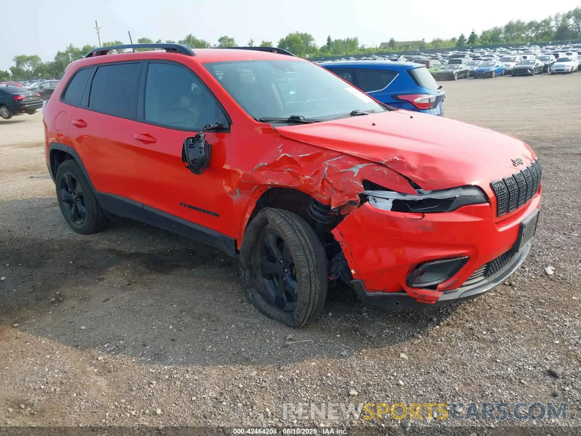 1 Photograph of a damaged car 1C4PJMLB8MD123639 JEEP CHEROKEE 2021