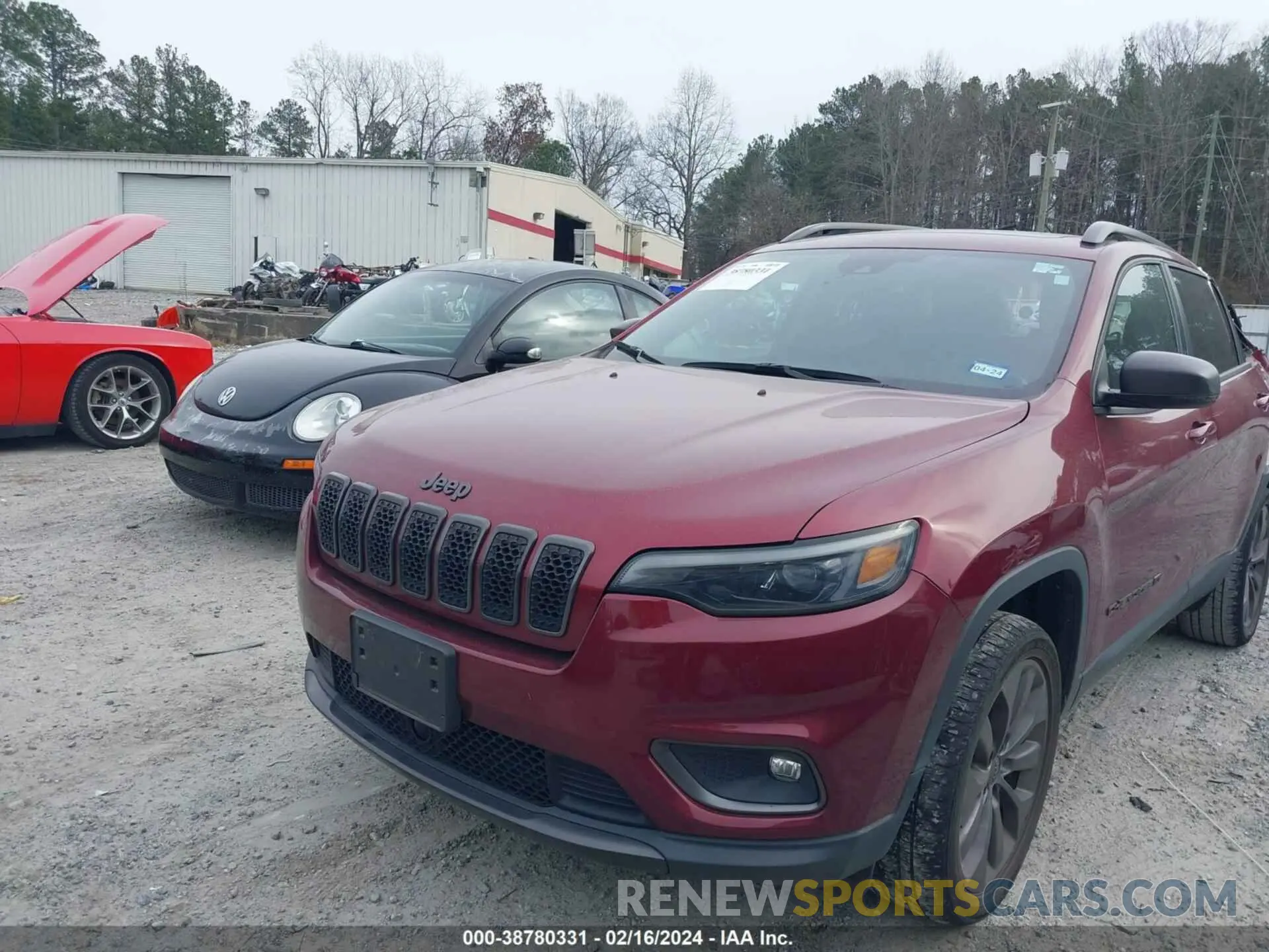 2 Photograph of a damaged car 1C4PJMMX7MD111119 JEEP CHEROKEE 2021