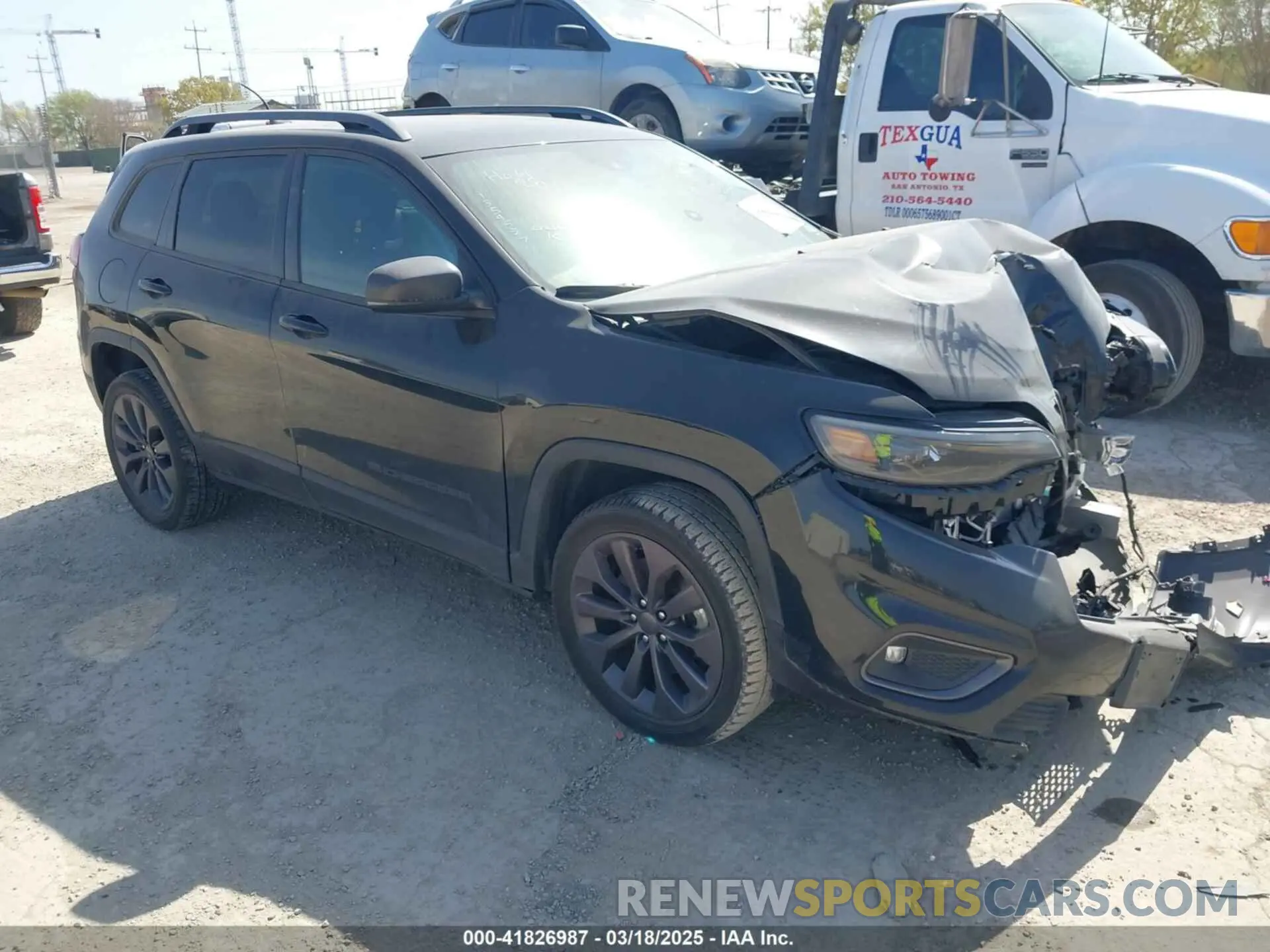 1 Photograph of a damaged car 1C4PJMMX8MD181406 JEEP CHEROKEE 2021