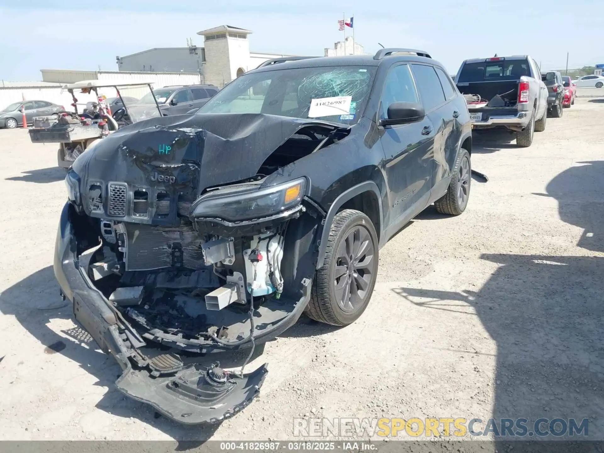 2 Photograph of a damaged car 1C4PJMMX8MD181406 JEEP CHEROKEE 2021