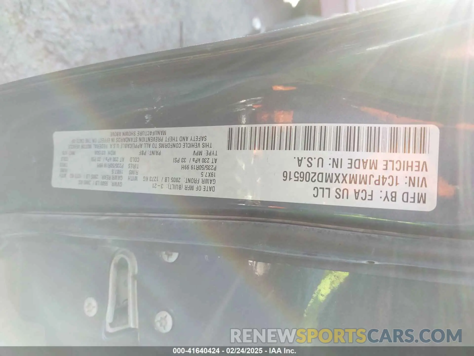 9 Photograph of a damaged car 1C4PJMMXXMD206516 JEEP CHEROKEE 2021