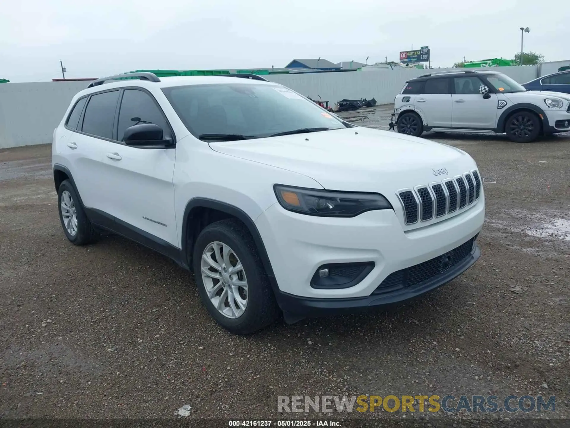1 Photograph of a damaged car 1C4PJLMX1ND535178 JEEP CHEROKEE 2022