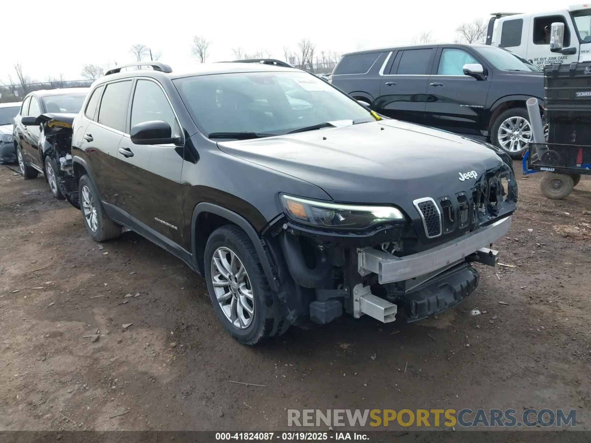 1 Photograph of a damaged car 1C4PJLMX3ND510914 JEEP CHEROKEE 2022