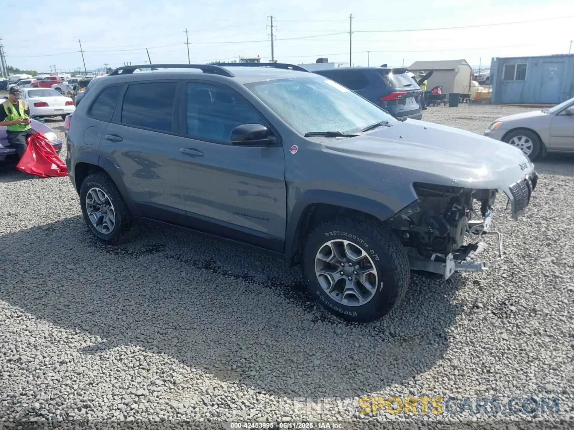 1 Photograph of a damaged car 1C4PJMBX2ND525770 JEEP CHEROKEE 2022