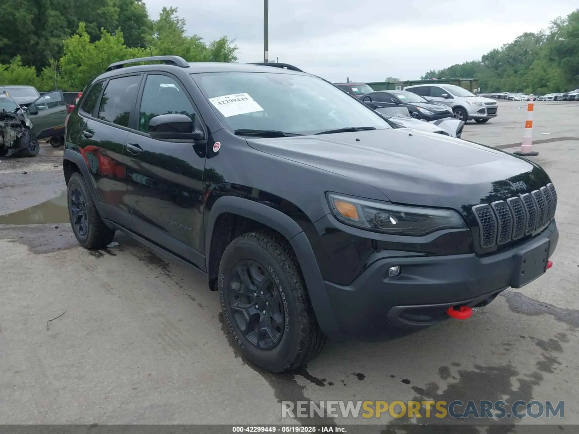 1 Photograph of a damaged car 1C4PJMBX3ND541301 JEEP CHEROKEE 2022