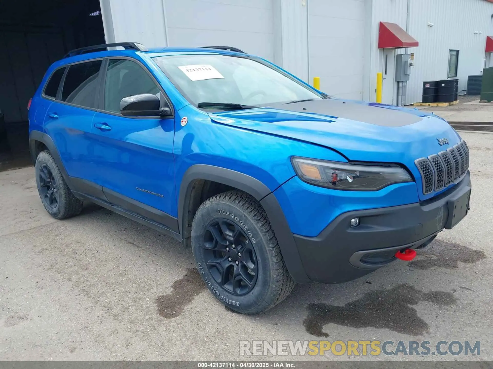 1 Photograph of a damaged car 1C4PJMBX4ND513488 JEEP CHEROKEE 2022