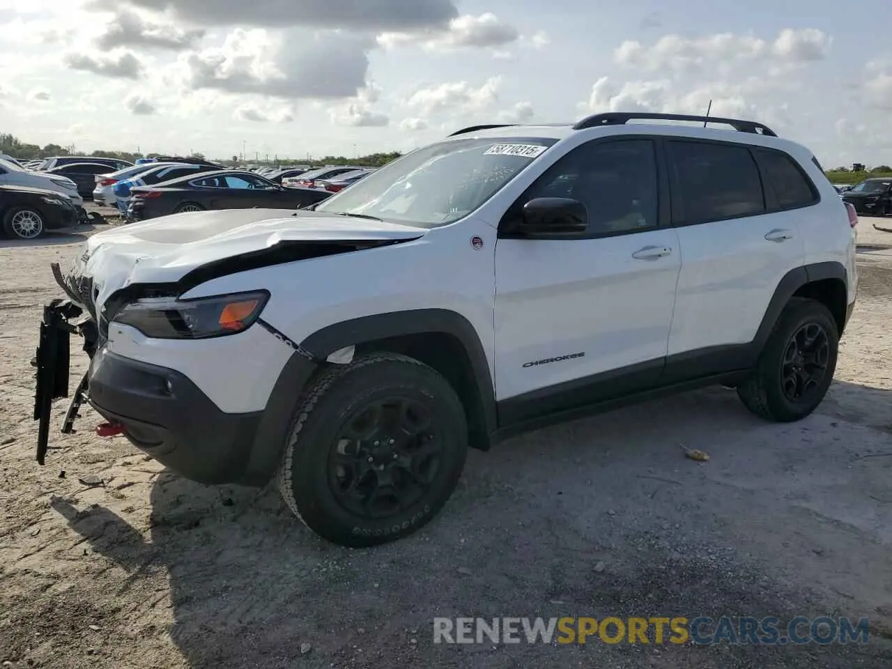 1 Photograph of a damaged car 1C4PJMBX4ND518819 JEEP CHEROKEE 2022