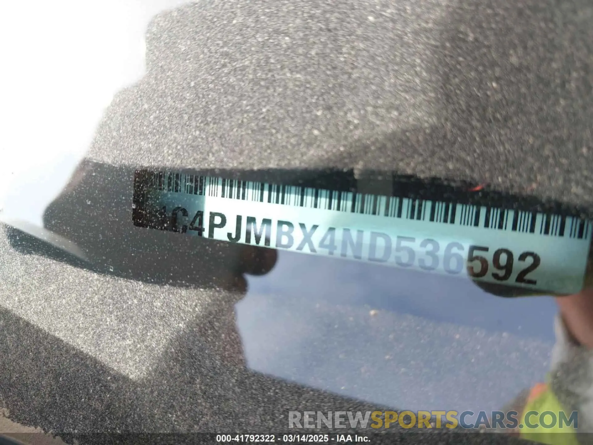 9 Photograph of a damaged car 1C4PJMBX4ND536592 JEEP CHEROKEE 2022