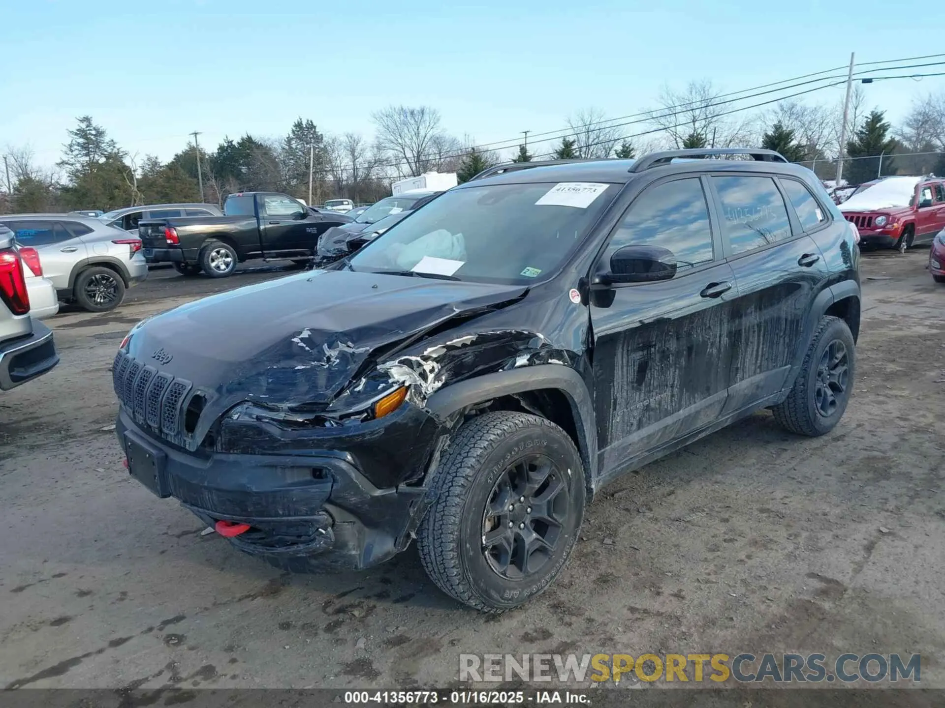 2 Photograph of a damaged car 1C4PJMBX7ND508267 JEEP CHEROKEE 2022