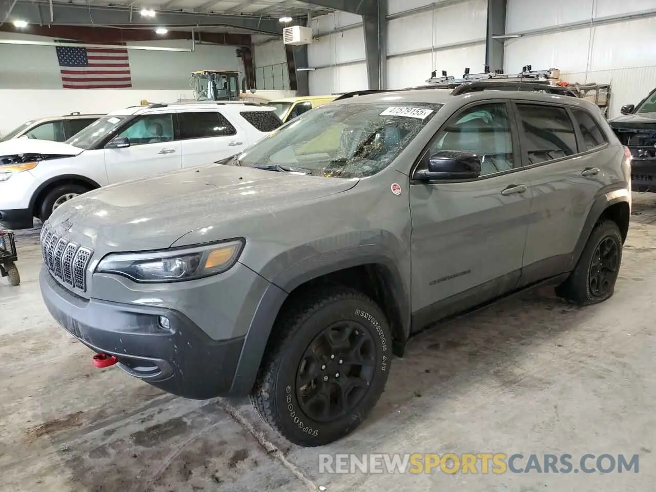 1 Photograph of a damaged car 1C4PJMBX7ND532150 JEEP CHEROKEE 2022