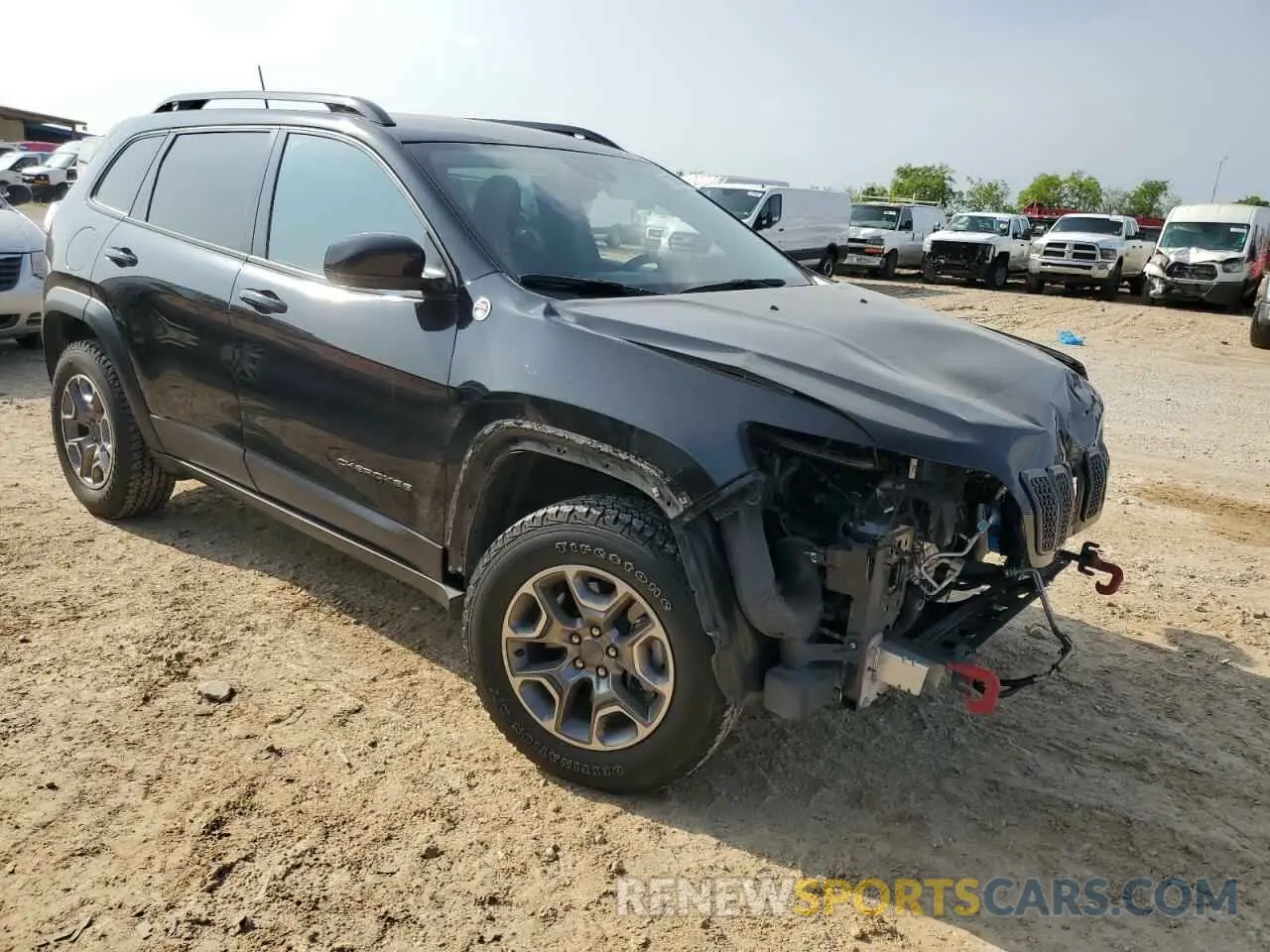 4 Photograph of a damaged car 1C4PJMBX8ND502686 JEEP CHEROKEE 2022