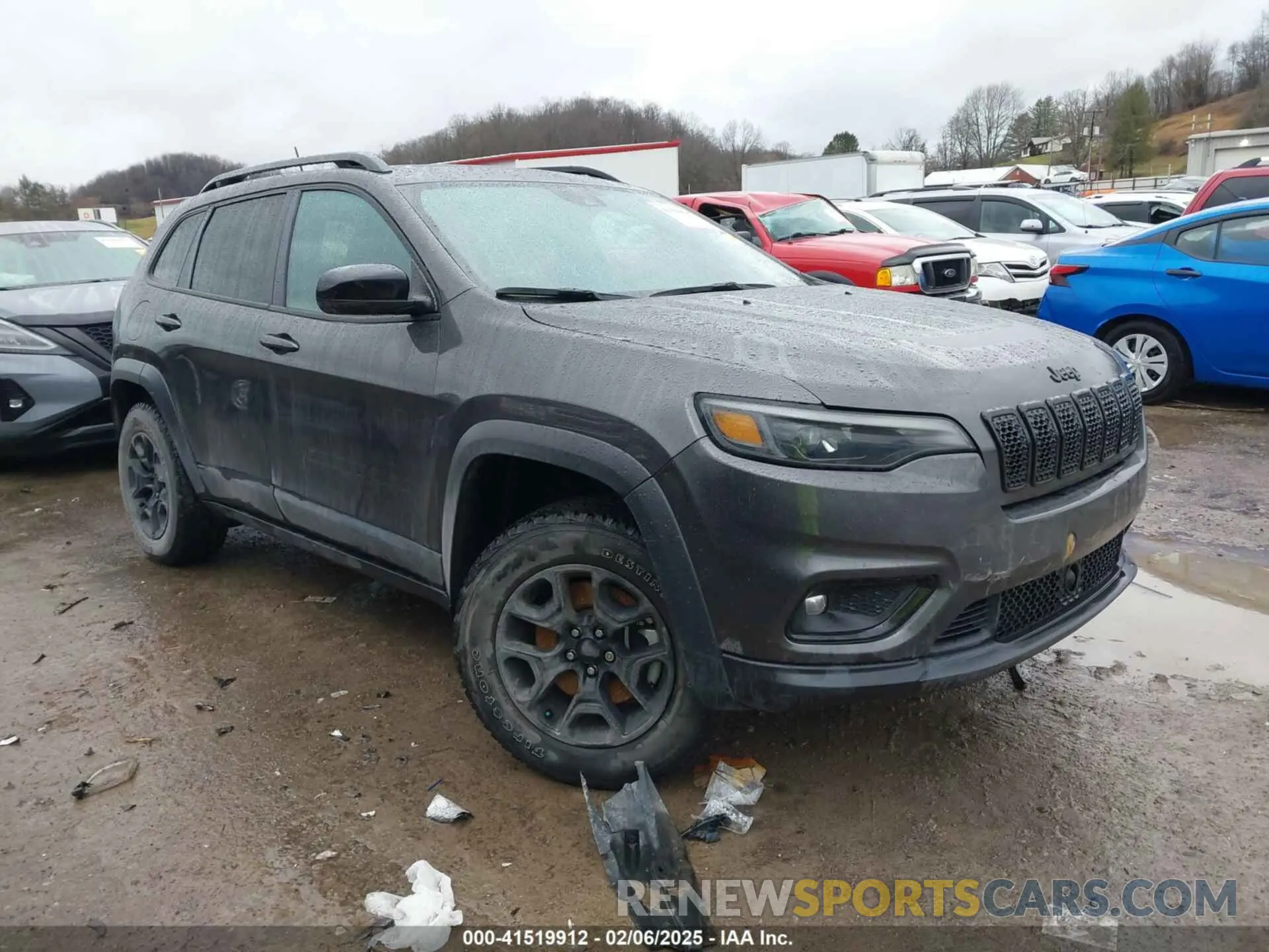1 Photograph of a damaged car 1C4PJMCX4ND525297 JEEP CHEROKEE 2022