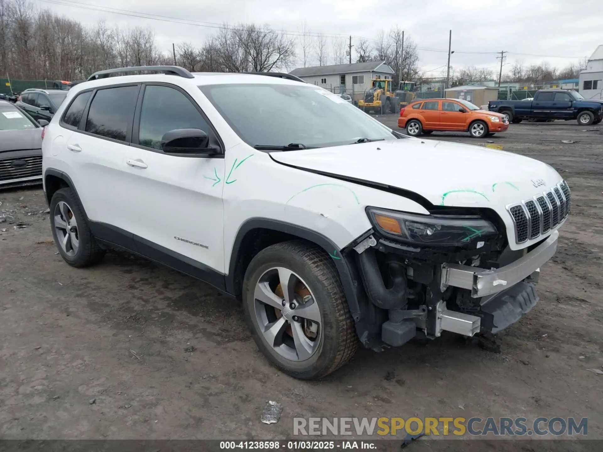 1 Photograph of a damaged car 1C4PJMDX6ND550698 JEEP CHEROKEE 2022