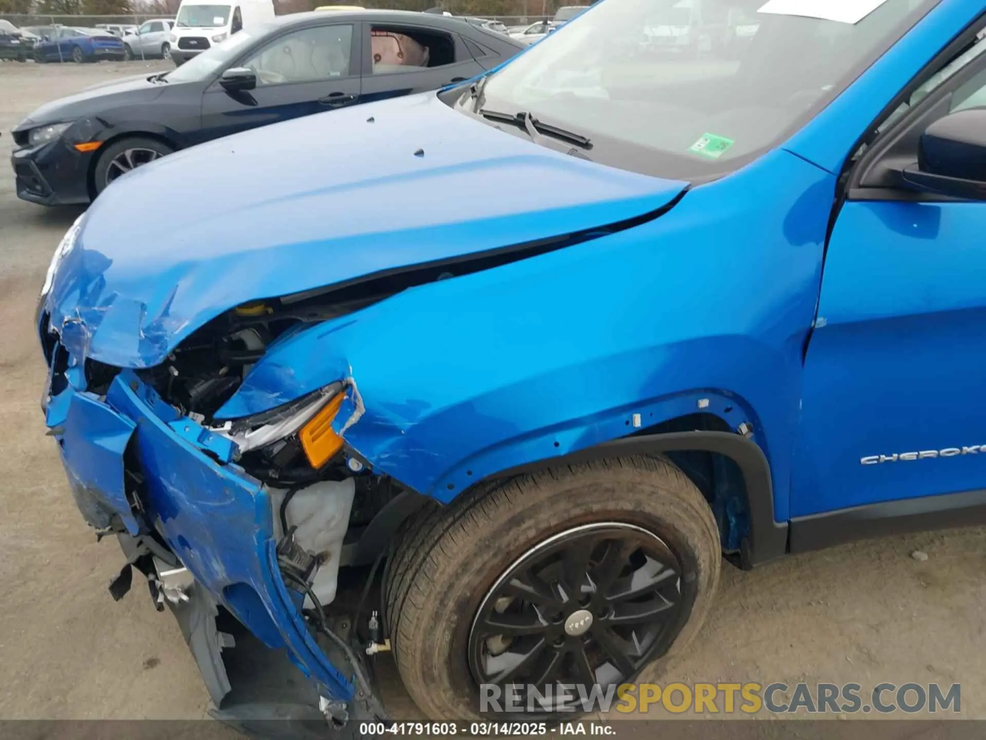6 Photograph of a damaged car 1C4PJMMX3ND536435 JEEP CHEROKEE 2022