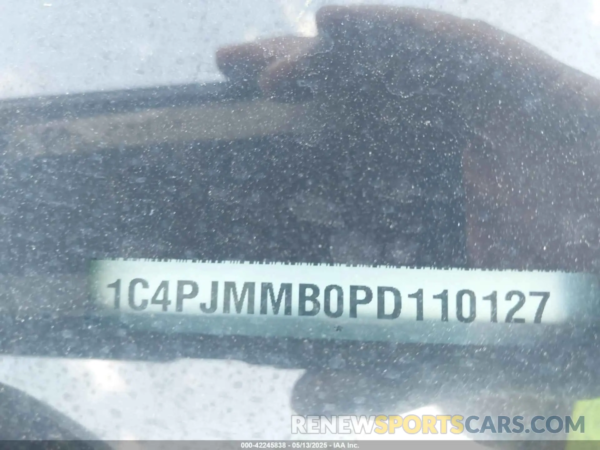 9 Photograph of a damaged car 1C4PJMMB0PD110127 JEEP CHEROKEE 2023