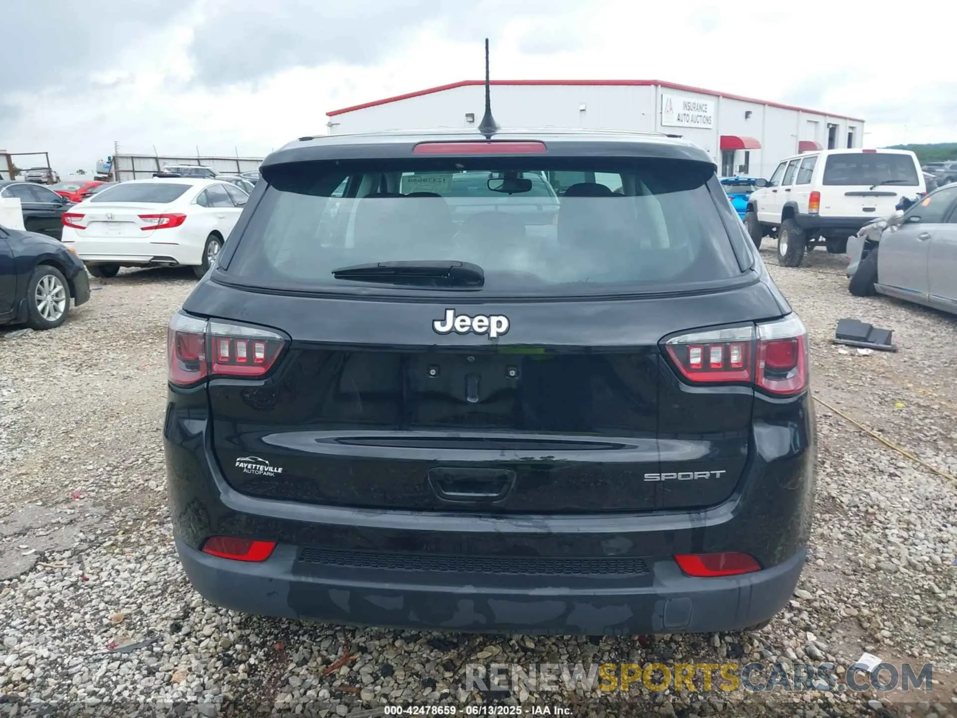 16 Photograph of a damaged car 3C4NJCAB0KT624004 JEEP COMPASS 2019