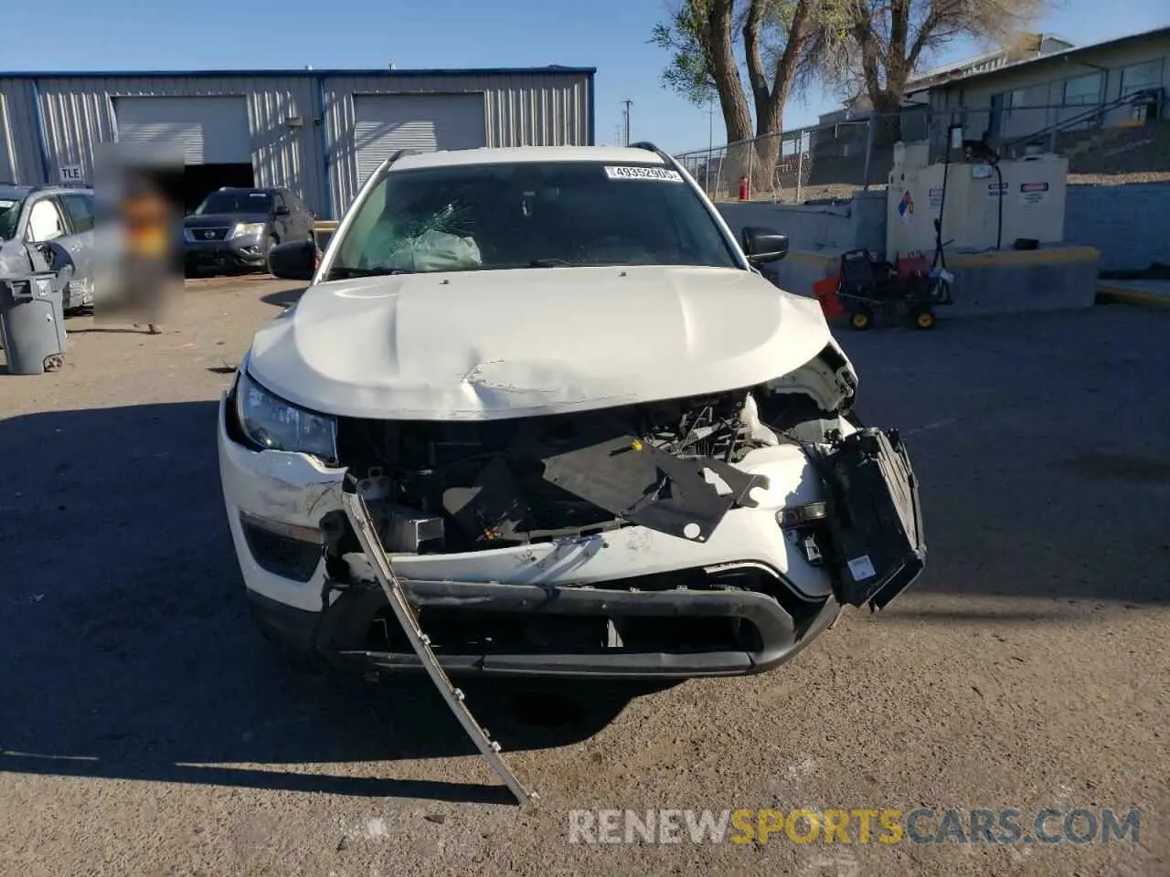 5 Photograph of a damaged car 3C4NJCAB0KT726483 JEEP COMPASS 2019