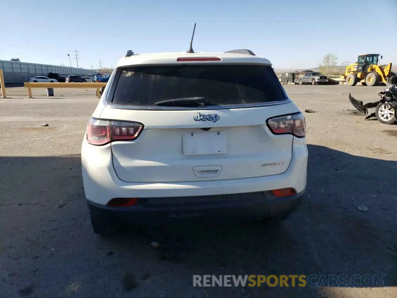 6 Photograph of a damaged car 3C4NJCAB0KT726483 JEEP COMPASS 2019