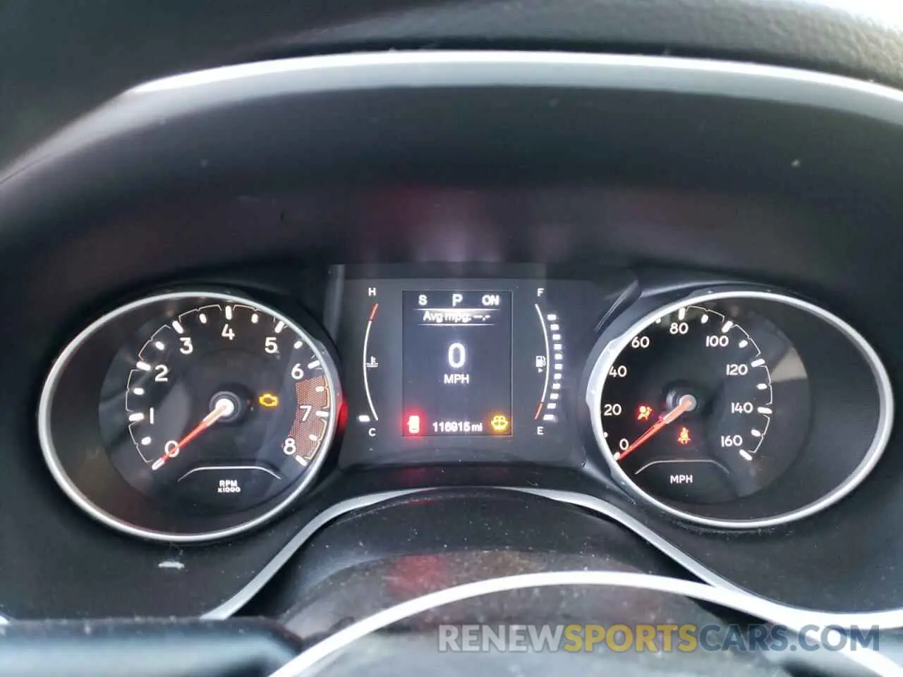 9 Photograph of a damaged car 3C4NJCAB0KT726483 JEEP COMPASS 2019