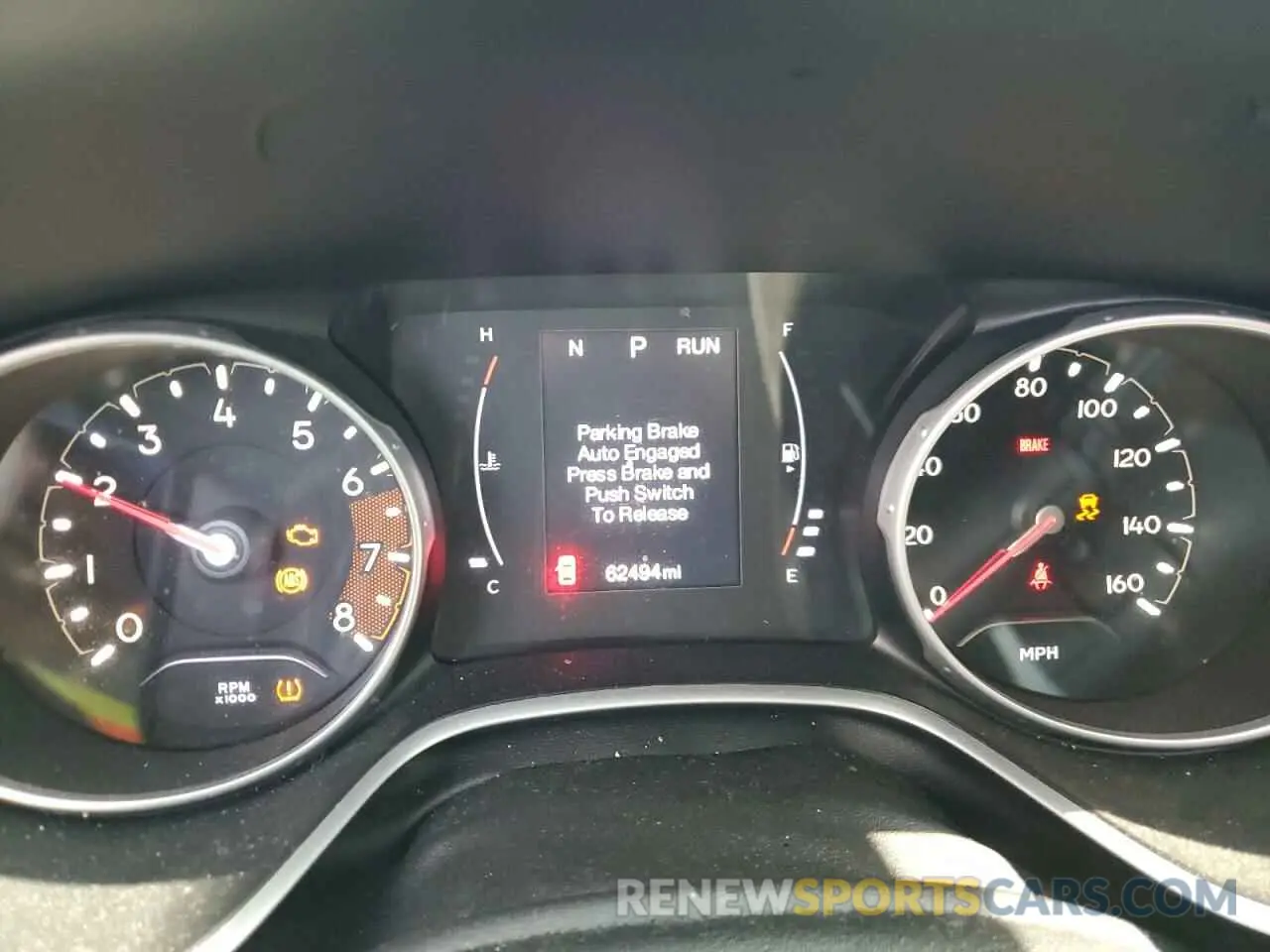 9 Photograph of a damaged car 3C4NJCAB1KT715444 JEEP COMPASS 2019