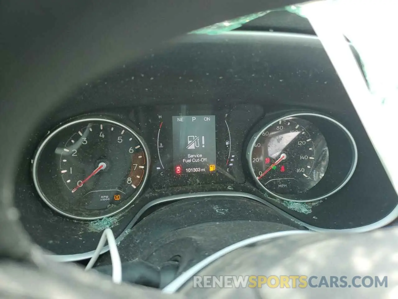 9 Photograph of a damaged car 3C4NJCAB1KT847992 JEEP COMPASS 2019