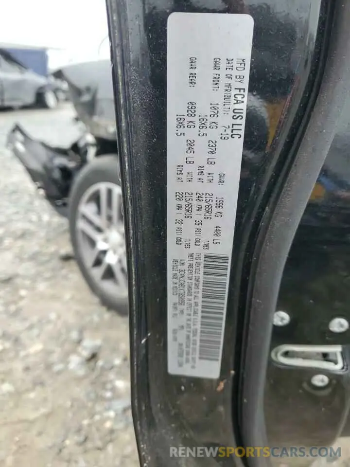 15 Photograph of a damaged car 3C4NJCAB1KT850956 JEEP COMPASS 2019