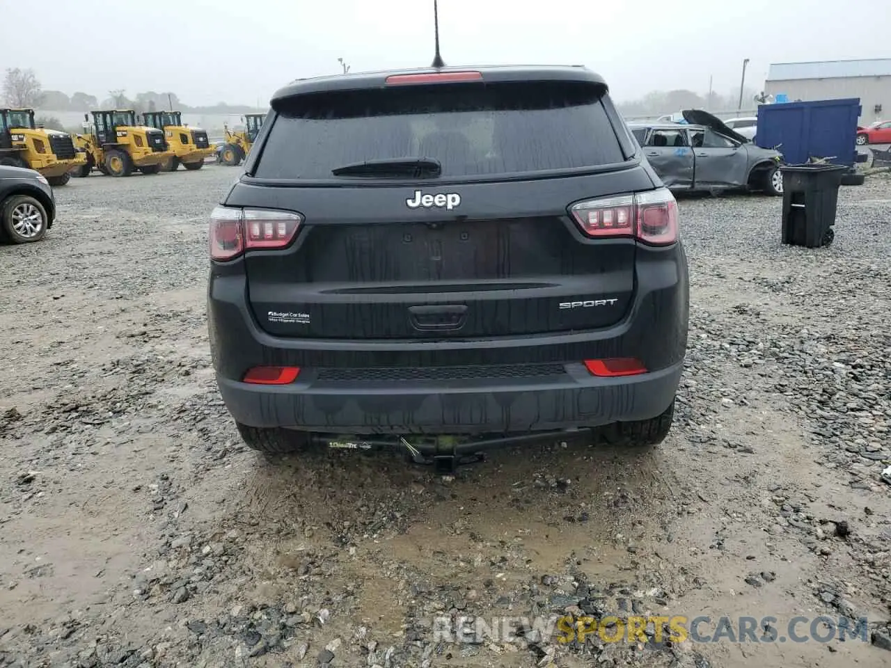 6 Photograph of a damaged car 3C4NJCAB1KT850956 JEEP COMPASS 2019