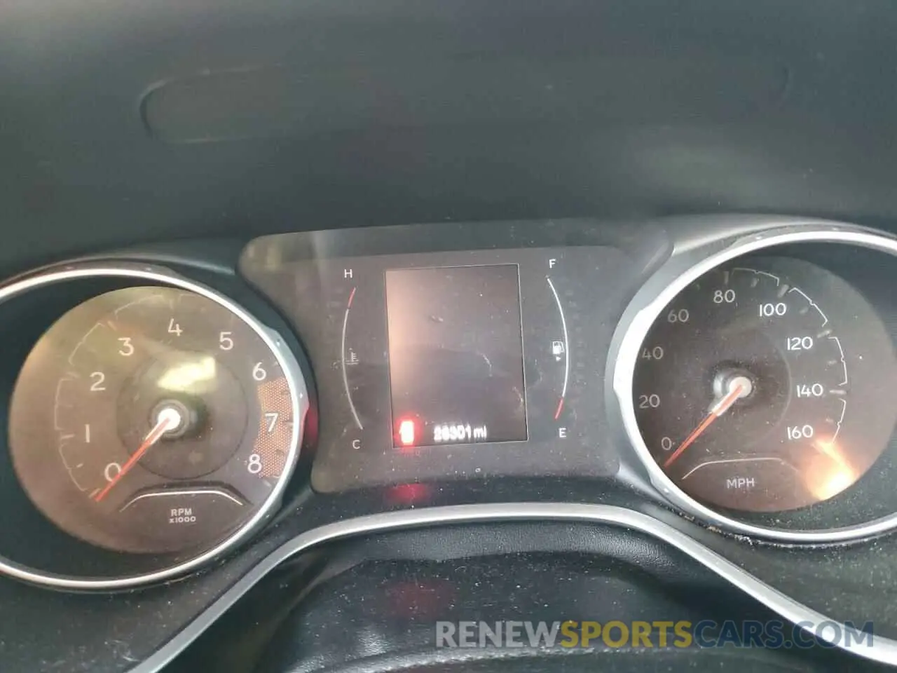 9 Photograph of a damaged car 3C4NJCAB1KT850956 JEEP COMPASS 2019