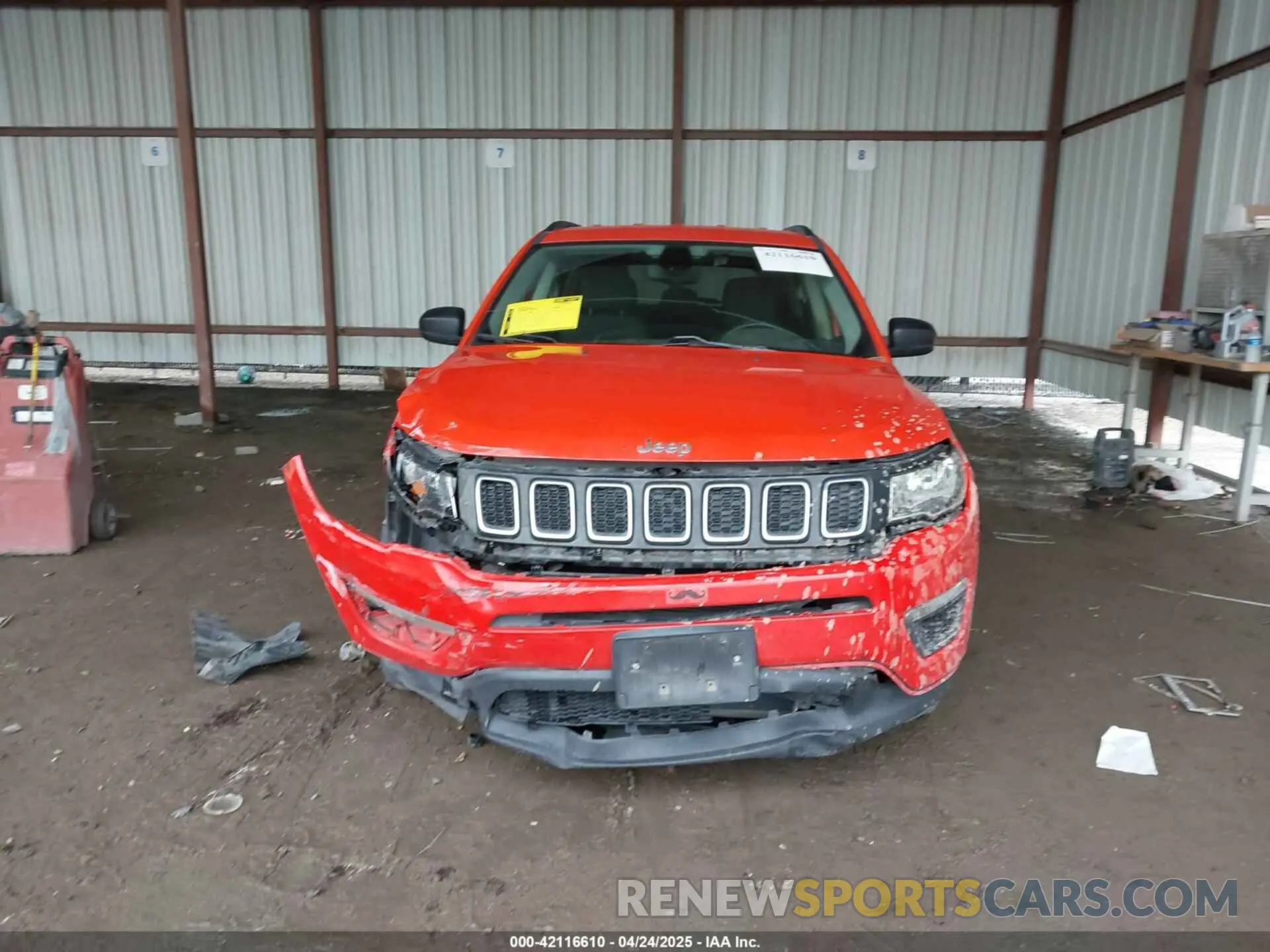 12 Photograph of a damaged car 3C4NJCAB2KT676721 JEEP COMPASS 2019