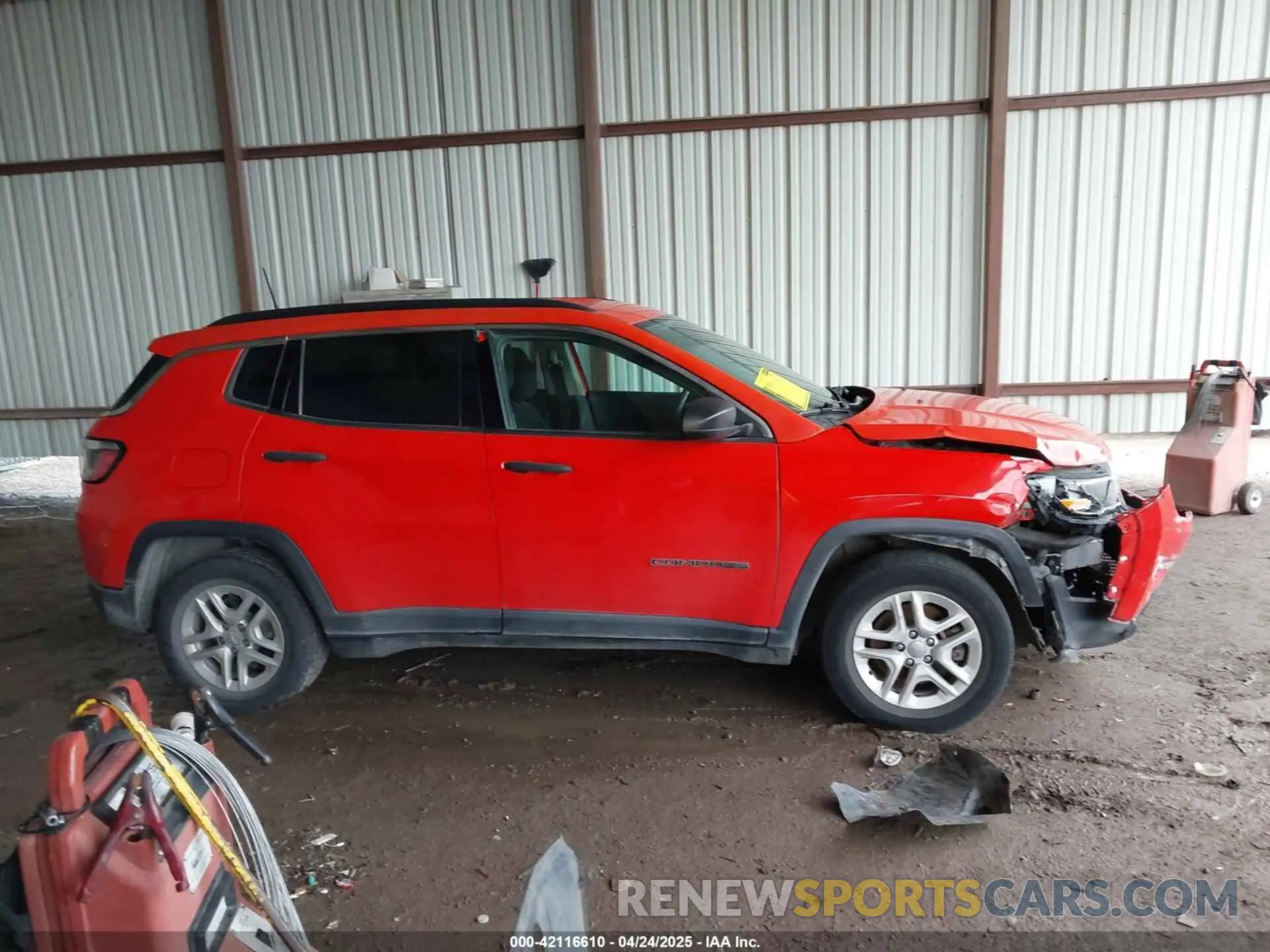 13 Photograph of a damaged car 3C4NJCAB2KT676721 JEEP COMPASS 2019