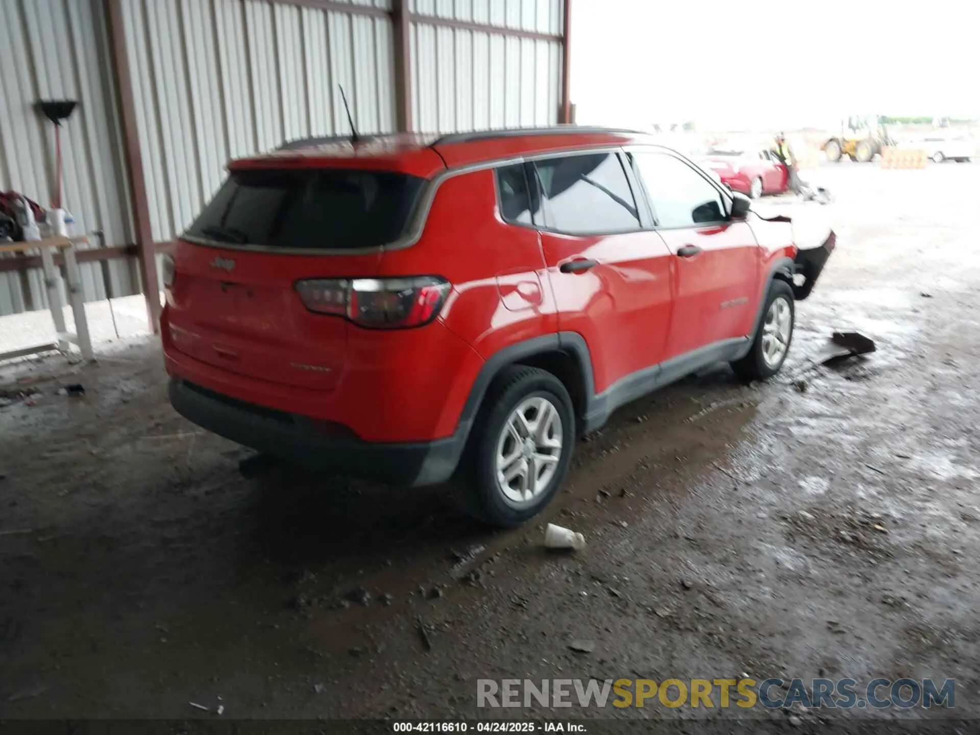 4 Photograph of a damaged car 3C4NJCAB2KT676721 JEEP COMPASS 2019