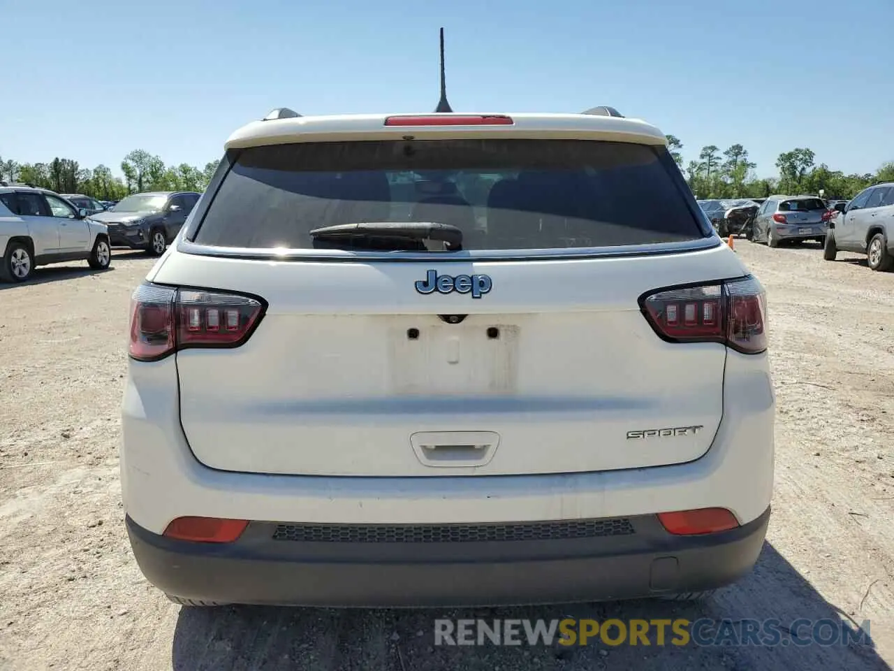 6 Photograph of a damaged car 3C4NJCAB2KT699951 JEEP COMPASS 2019