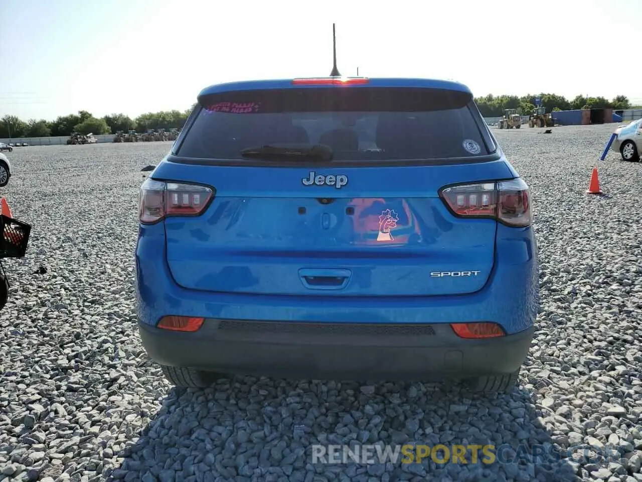 6 Photograph of a damaged car 3C4NJCAB3KT711721 JEEP COMPASS 2019