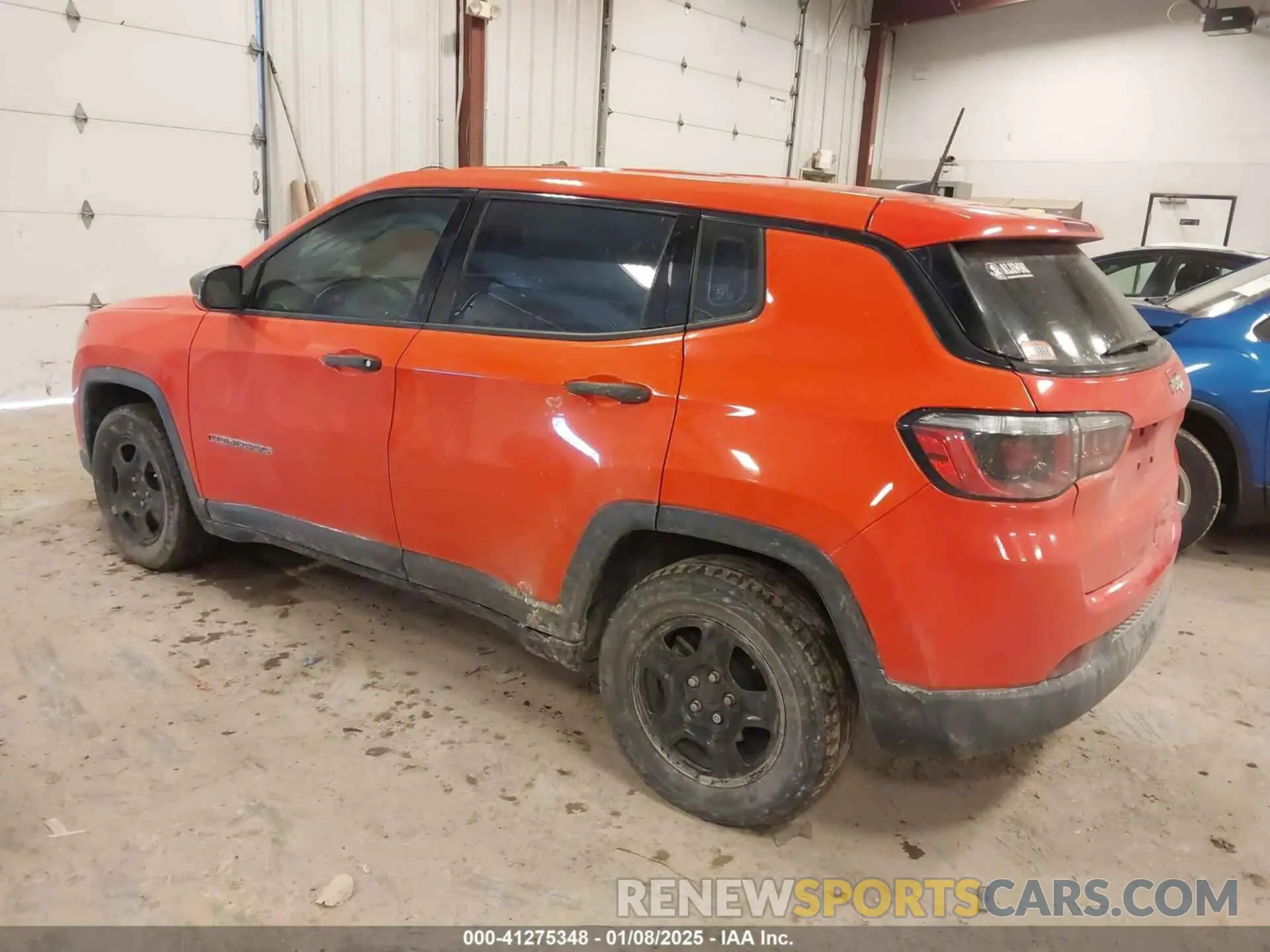 3 Photograph of a damaged car 3C4NJCAB3KT851008 JEEP COMPASS 2019