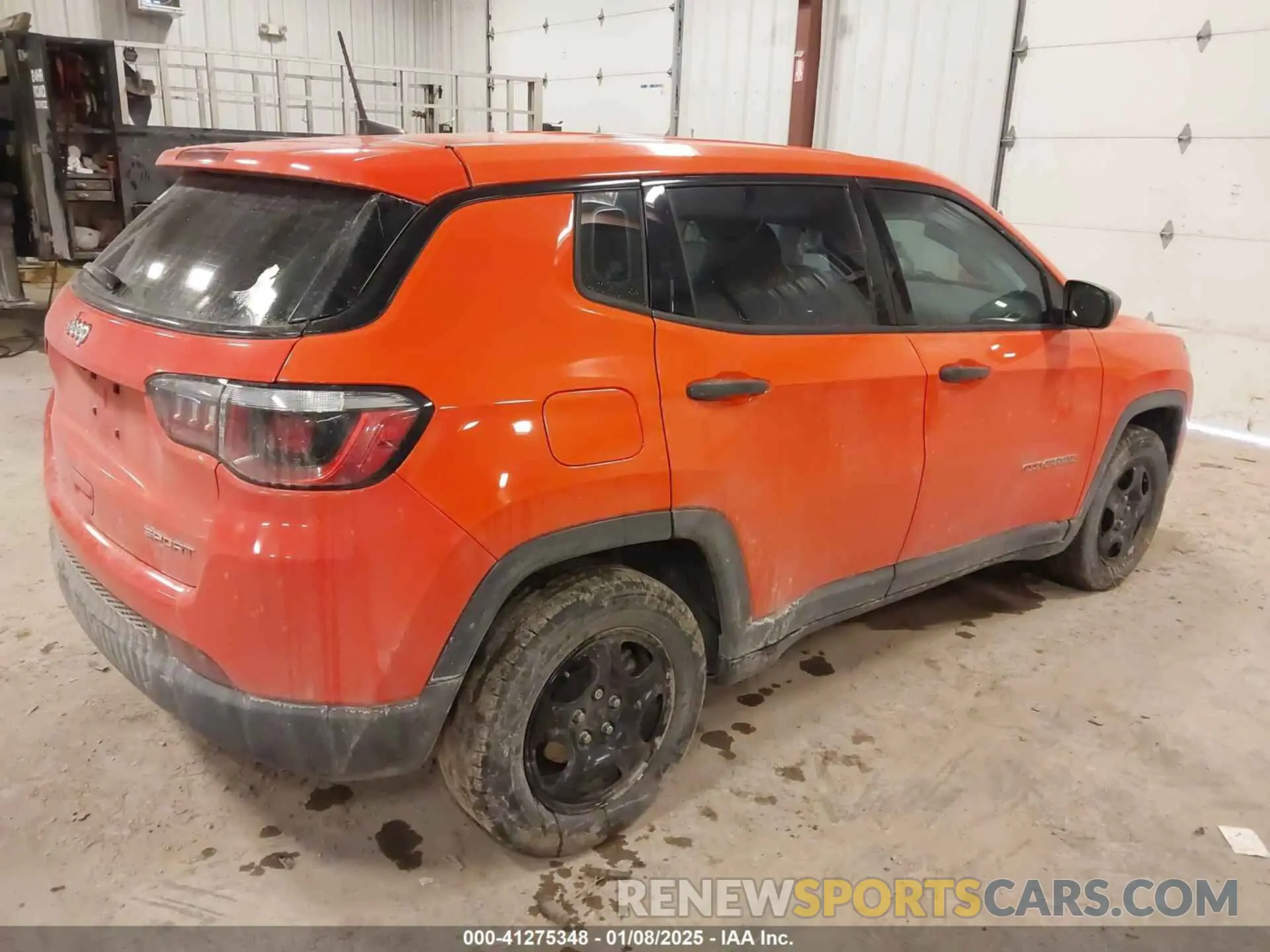 4 Photograph of a damaged car 3C4NJCAB3KT851008 JEEP COMPASS 2019