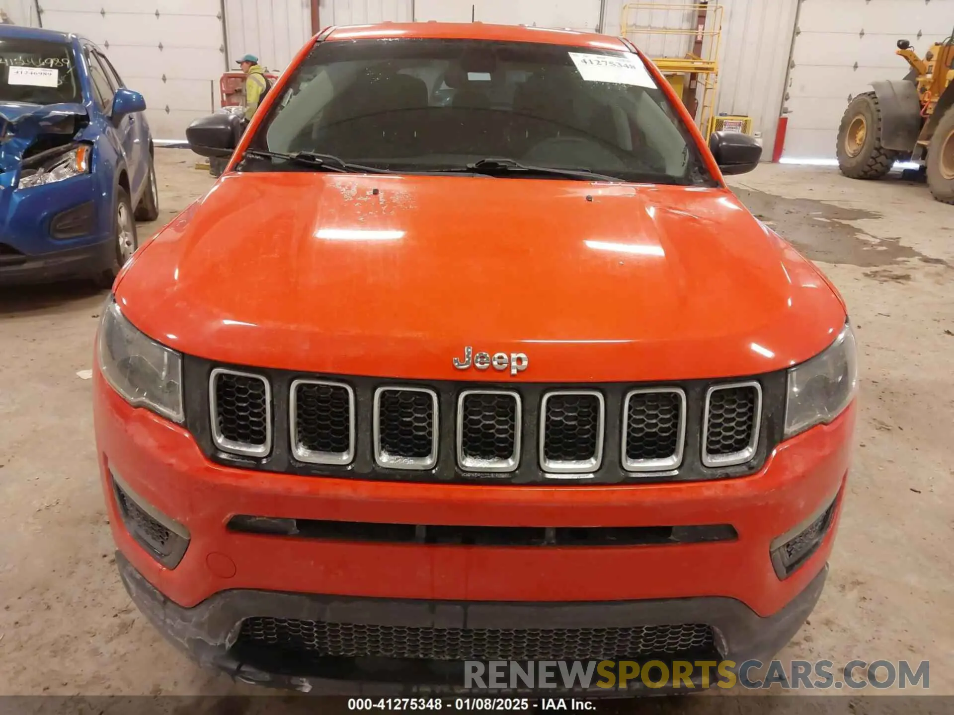 6 Photograph of a damaged car 3C4NJCAB3KT851008 JEEP COMPASS 2019