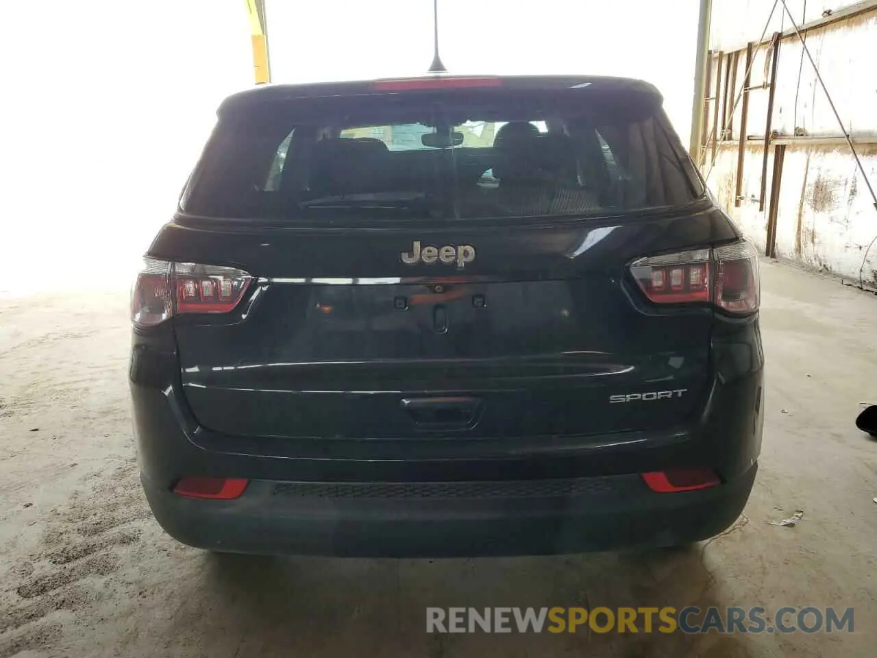 6 Photograph of a damaged car 3C4NJCAB8KT622274 JEEP COMPASS 2019