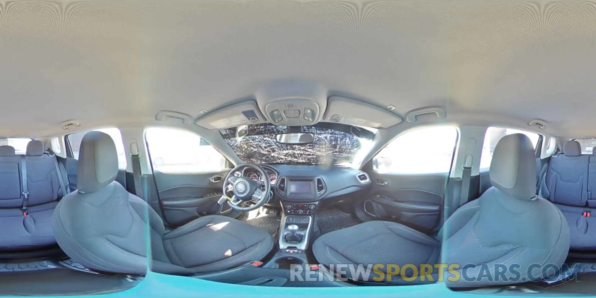 16 Photograph of a damaged car 3C4NJCAB9KT636992 JEEP COMPASS 2019