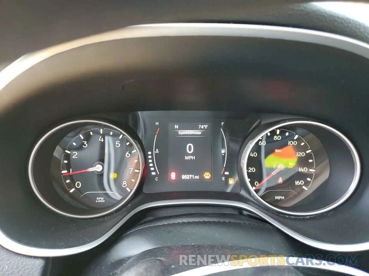 9 Photograph of a damaged car 3C4NJCAB9KT636992 JEEP COMPASS 2019